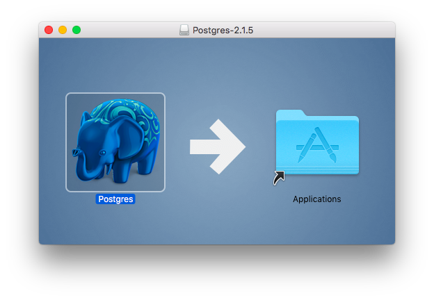 Postgres Disk Image